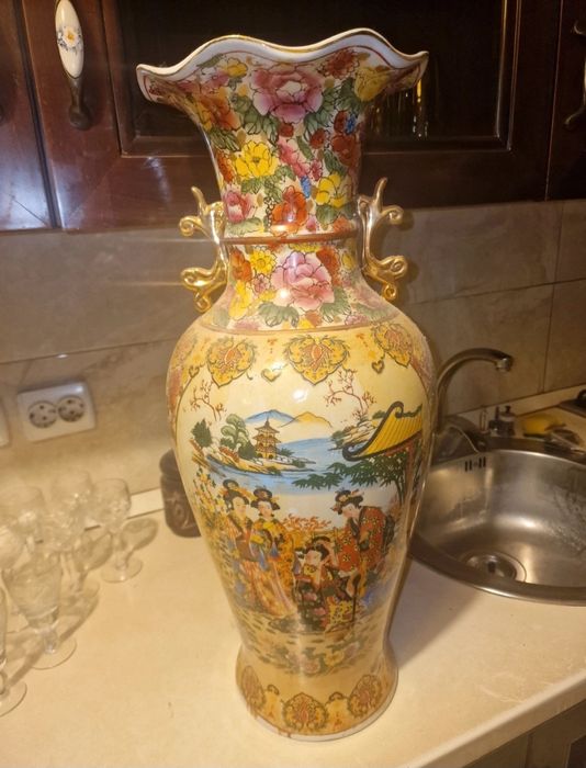 Vaza model chinezesc înălțime 61cm