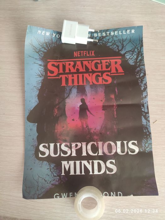 Плакаты очень странные дела,читайте описание