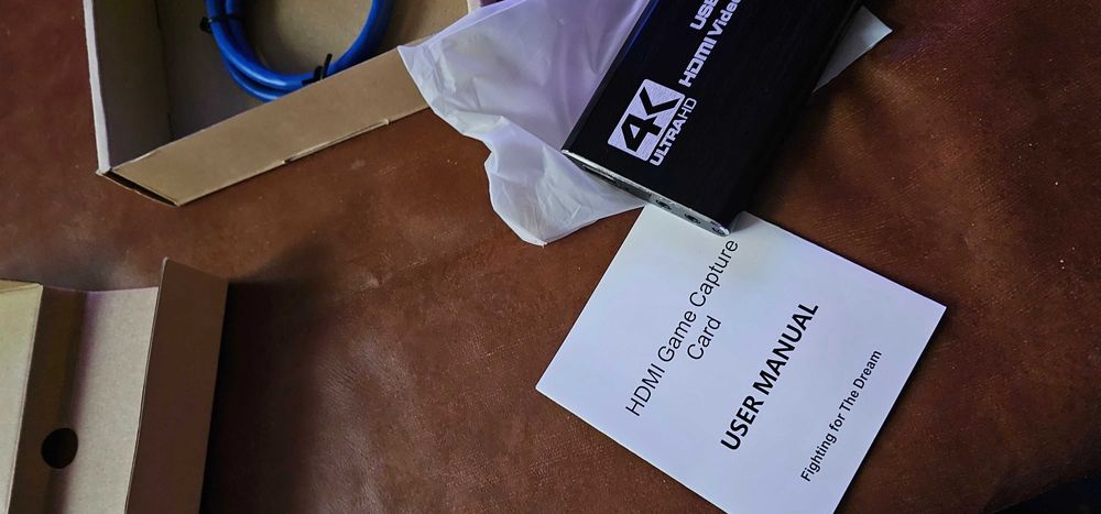 Placa de Captura Video Hdmi 4K - Hdmi - USB 3.0 ps4 ps5 xbox one