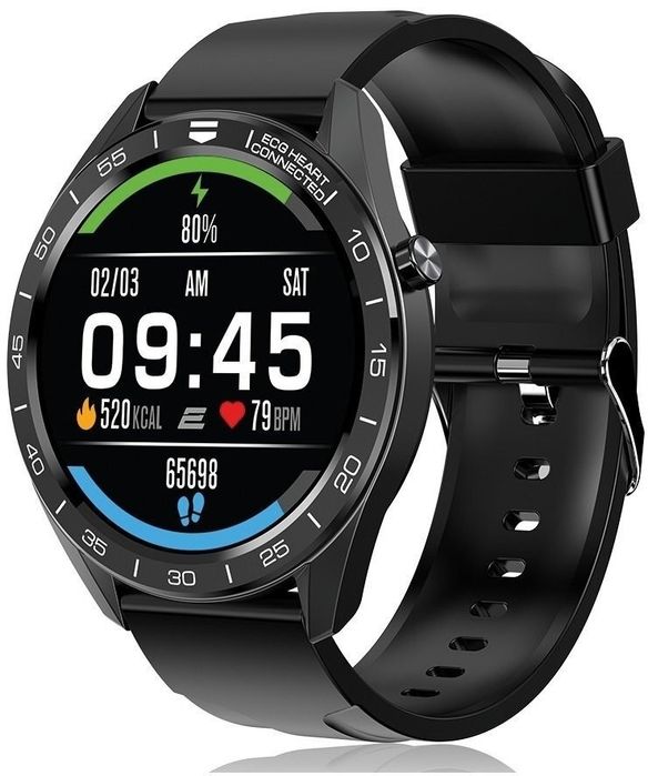 Смарт-часы 2E Motion GT 46 mm Black-Silver