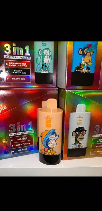 Exclusivitate  Vape 85.000 Puffs 3 Arome Reincarcabil Display