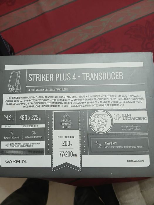 Sonar garmin strike 4