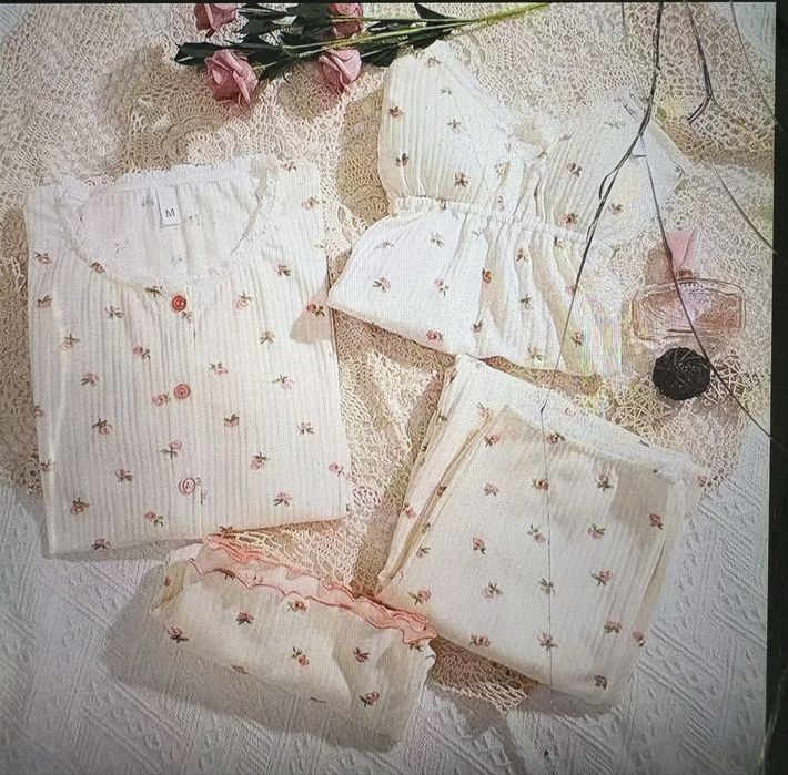 Пижама шорты майка штаны