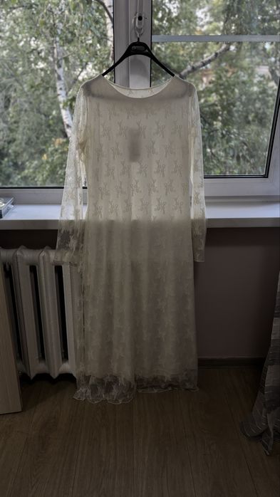 Новое кружевное платье Sfiole. Размер 50(XL)