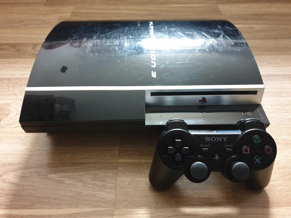 PS3 modat CFW 320 GB + 40 jocuri (GTA V, Red Dead, God of War, NFS)