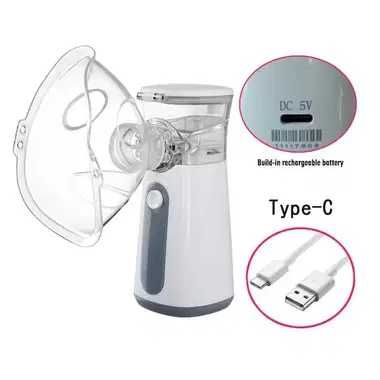 Aparat Aerosoli, NebulizatorPortabil, Ultrasonicnebulizator Duza Husa