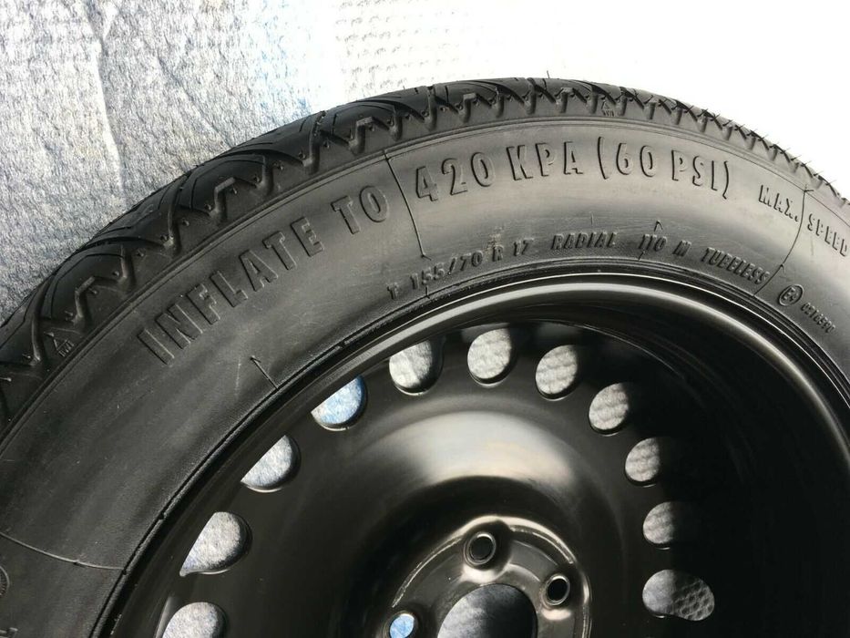 Roata de rezerva Slim Audi A4 B7 B8 A6 C6 C7 Q2 Q3 R17 5x112