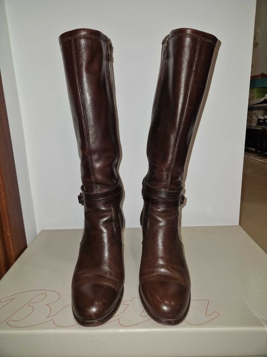 Cizme din piele Bata