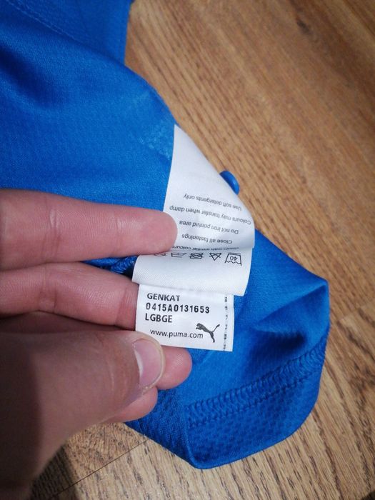 2014-2015 Leicester Puma Polo tricou-(s)-