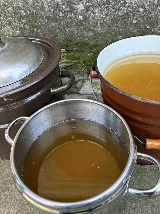 Домашно приготвена мас за готвене.