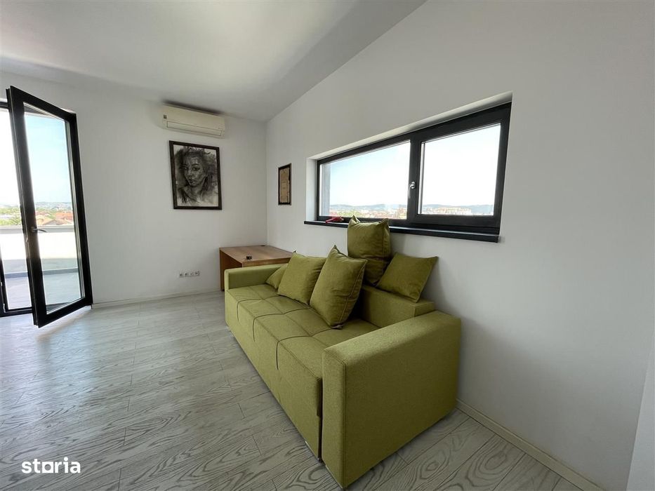 Penthouse 3 camere, 2 terase, parcare, Calea Surii Mici - de inchiriat — fotografia 2