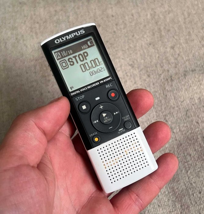 Olympus VN-8500PC – reportofon digital, stare bună, USB