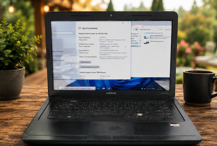 Ноутбук HP Compaq