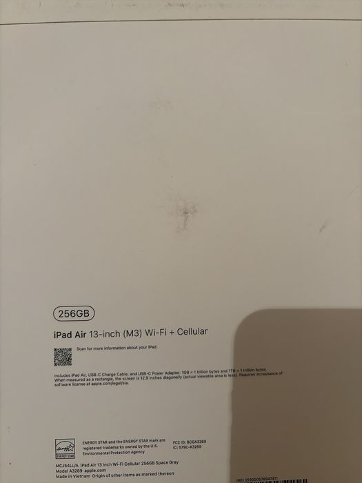 Apple Ipad air 13 m3