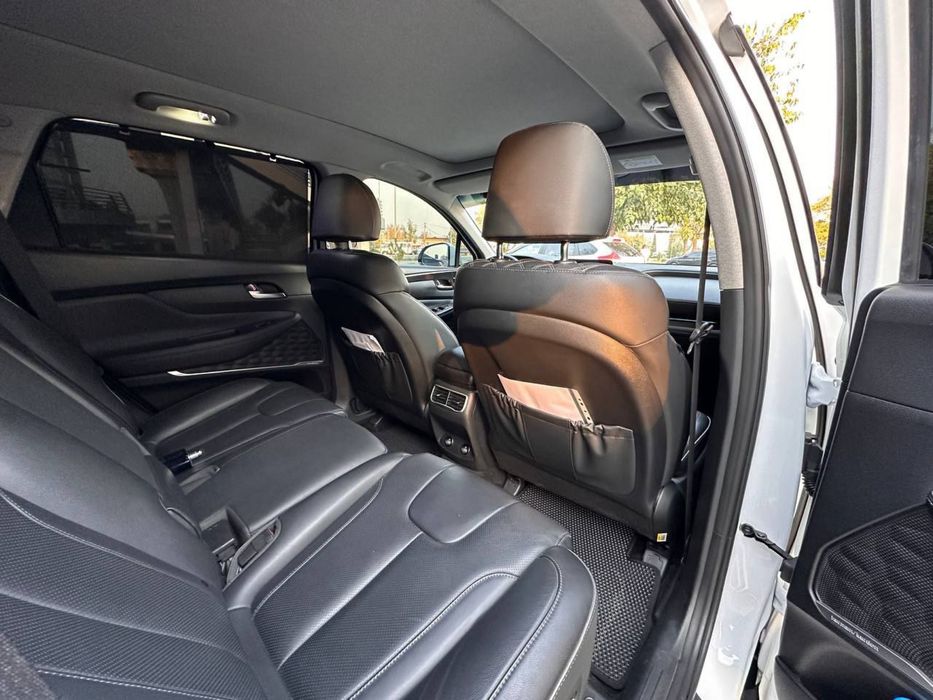 Hyundai Santa Fe 2021 White Pearl 3.5 V6 AT Максимальная комплектация