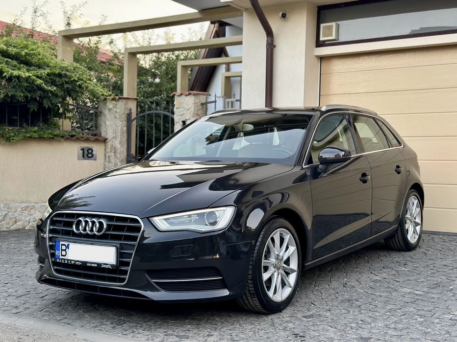 Audi A3 1.4 TFSI 122CP Cutie Automata S Tronic Piele Xenon Navi Sportback Accept Variante Auto