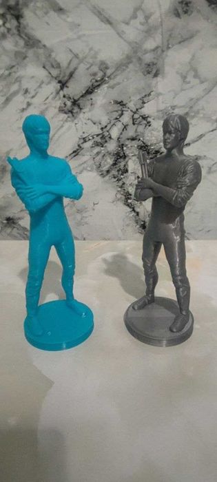 Статуэтка Bruce Lee. Серебристый