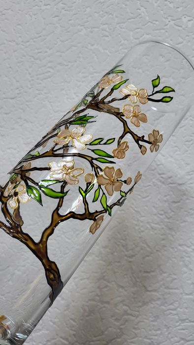 Подарок милой девушке, весенняя ваза