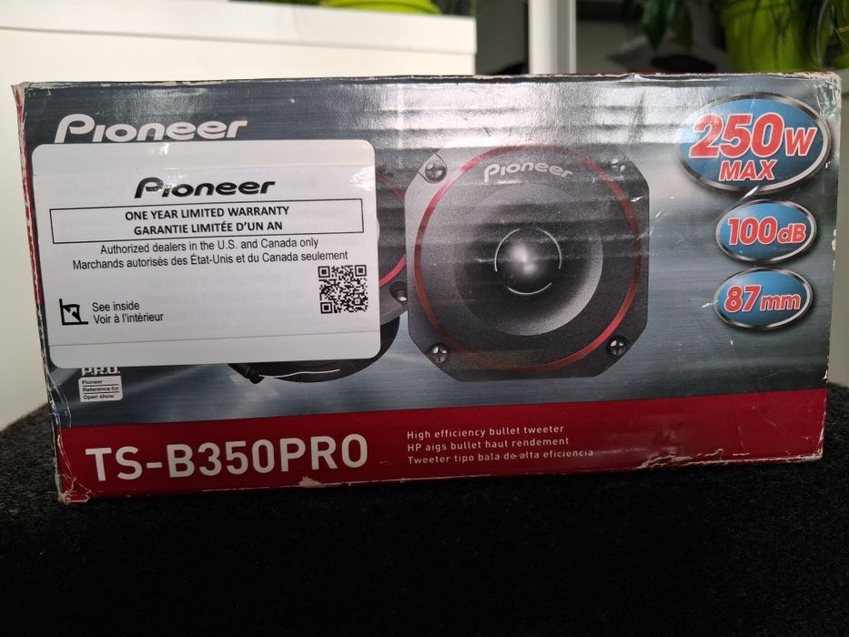 Високочестотни говорители за кола Pioneer  Bullet Ts-B350PRO