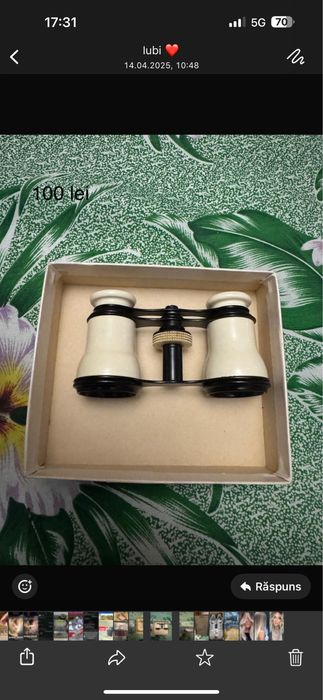 Binoclu antic ca nou