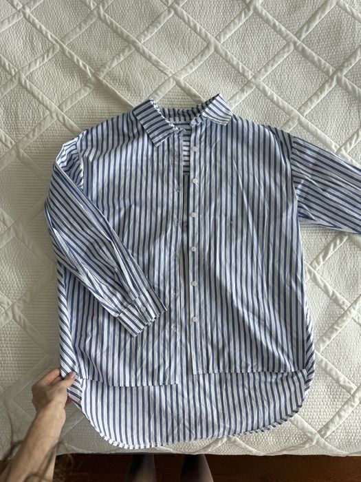 Рубашка в полоску классическая
