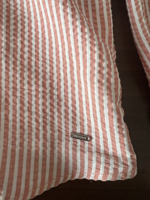 Indenim yozgi gofra erkakal ko'ylagi 170 - 180 cm bo'yga to'gri keladi