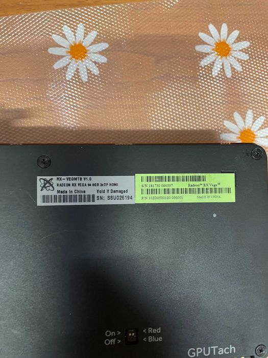 Placa video Radeon RX Vega 64, 8GB, 2048-bit, testate, garantie 6 luni