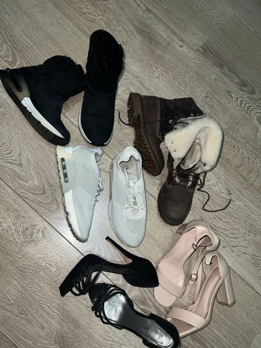 Женская обувь Timberland, ASH и вечерние туфли 36-37