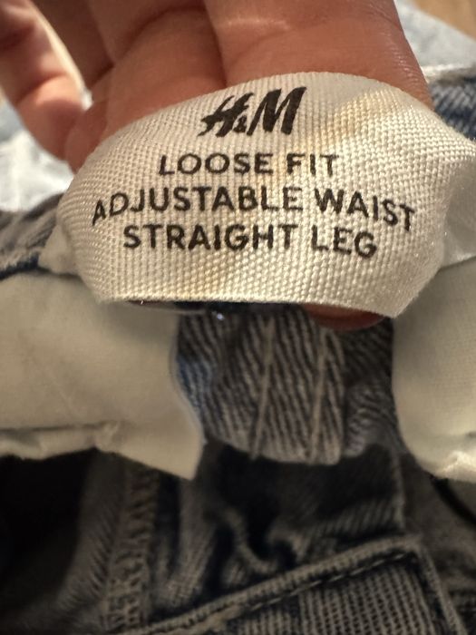 Дънки H&M  Модел: LOOSE FIT  размер 164