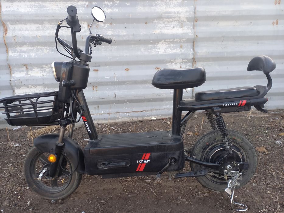 Электровелосипд  в хорошем состоянии