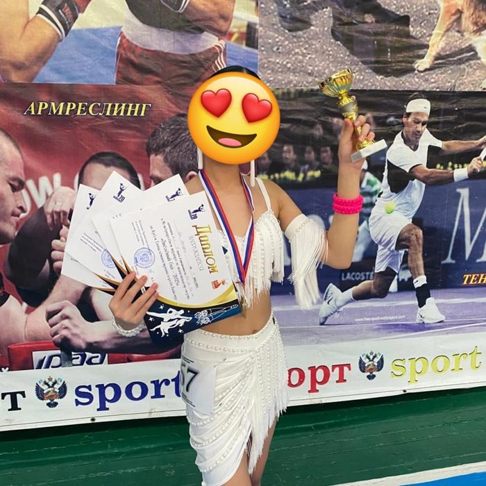 платье латина б/у юниоры 1