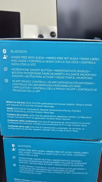 Boxa inteligenta Amazon Alexa Echo Dot 5  Sigilata Garantie