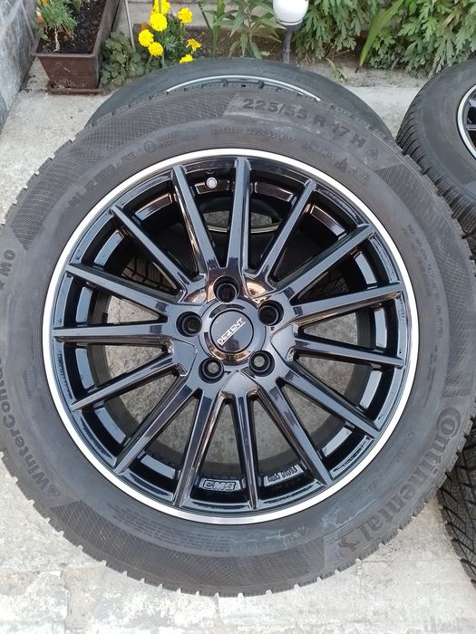Jante 5×112 r17 et30 anv 225/55/17 m+s Audi A5,A4,A6 vw,Mercedes