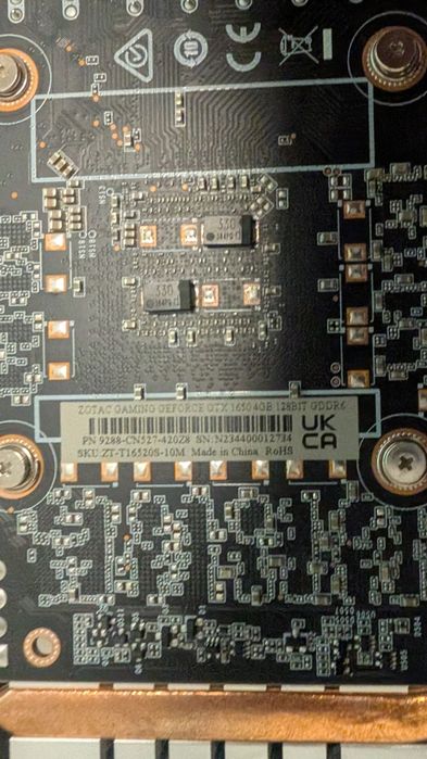 GTX 1650 4gb ZOTAC
