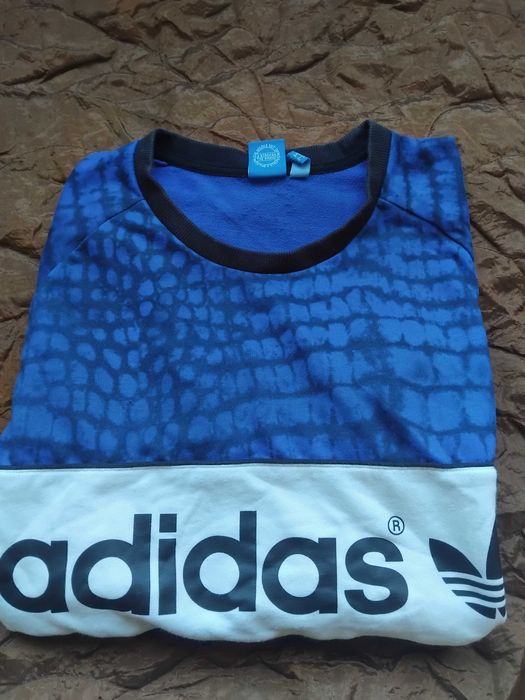 Adidas 100% оригинална спортна дамска блуза с дълъг ръкав