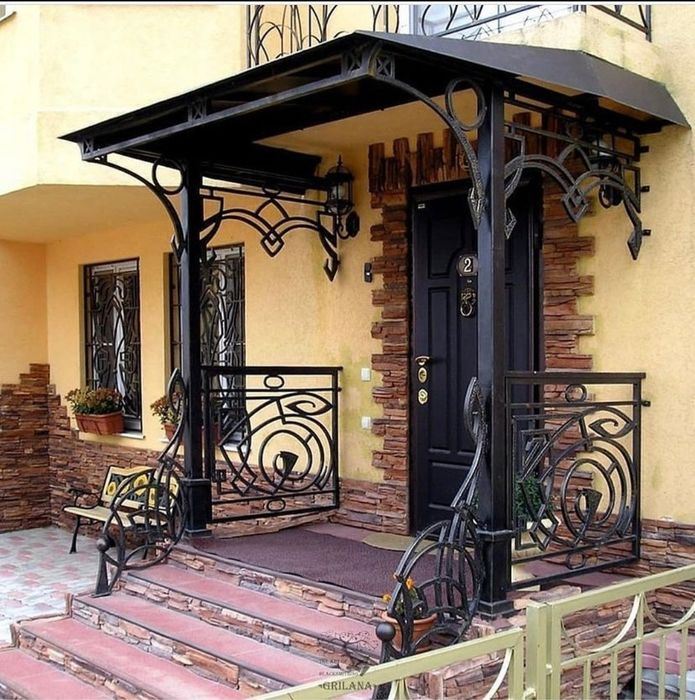 Изготовление стеклянных навес и периллы Стеклянные лофт дверей