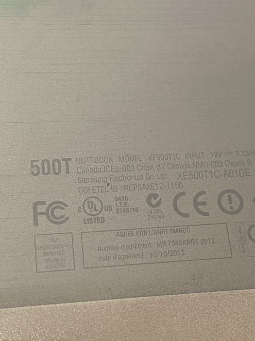 SAMSUNG ATIV XE500T1C + докинг станция