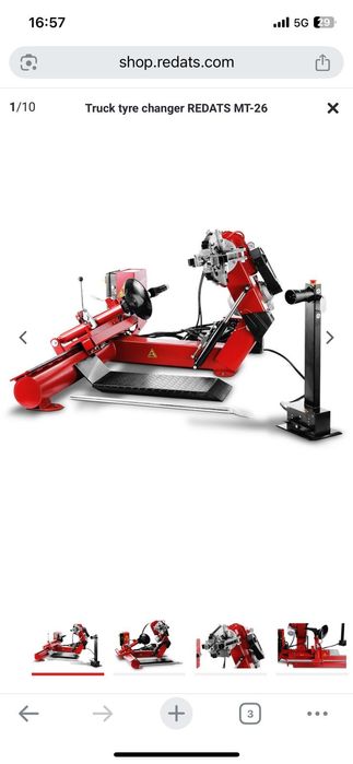 Vând aparat jantat/dejantat roți camioane/utilaje agricole