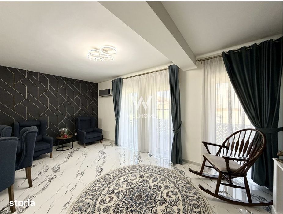 Apartament modern, 3 camere, gradina 86 mp, 2 balcoane - Selimbar