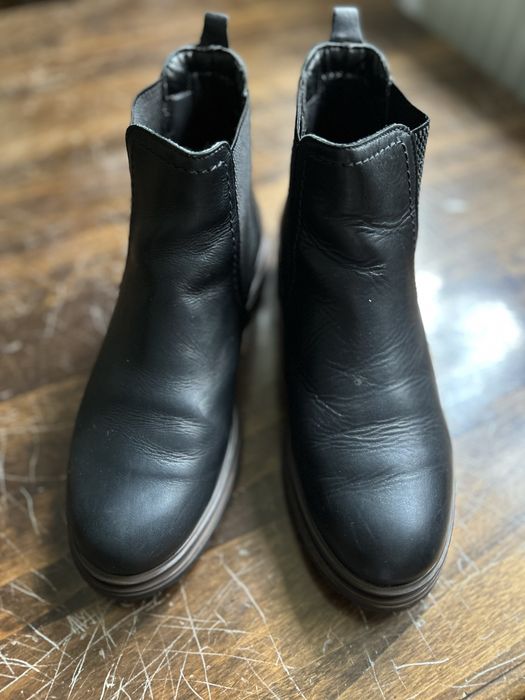 Chelsea boots din piele