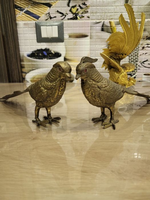 Fazani din bronz