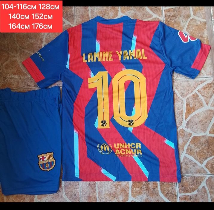 LAMINE YAMAL 10 детско юношески футболни екипи НОВО сезон 2025-26 годи