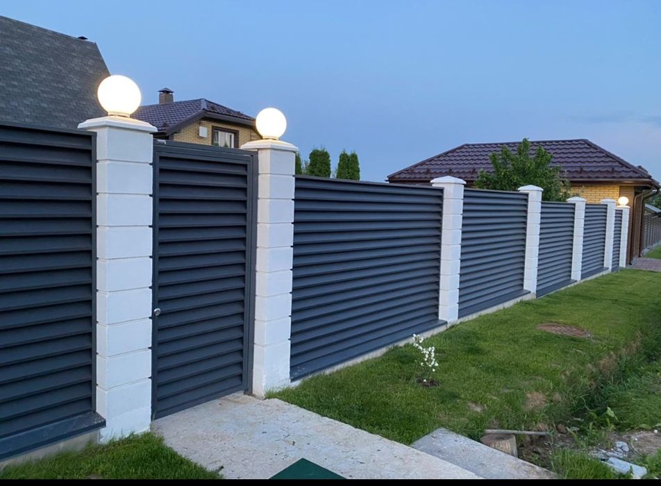 Заборы и Навесы в Алматы и Алматинской области.