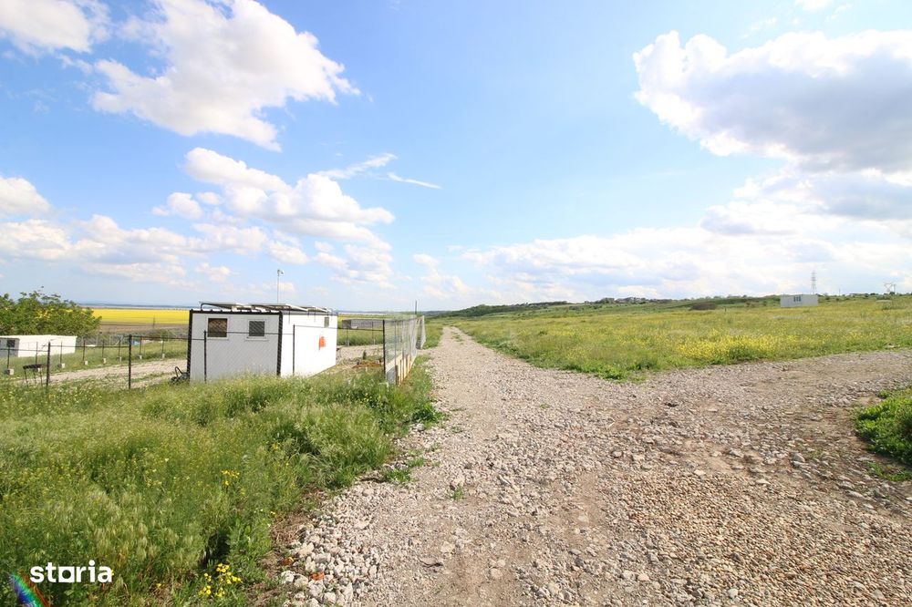 Vand 500mp teren + locuinta modulara 54 mp com.Vanatori
