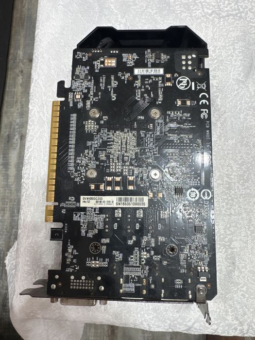 Видио карта гигабуте 1050 TI