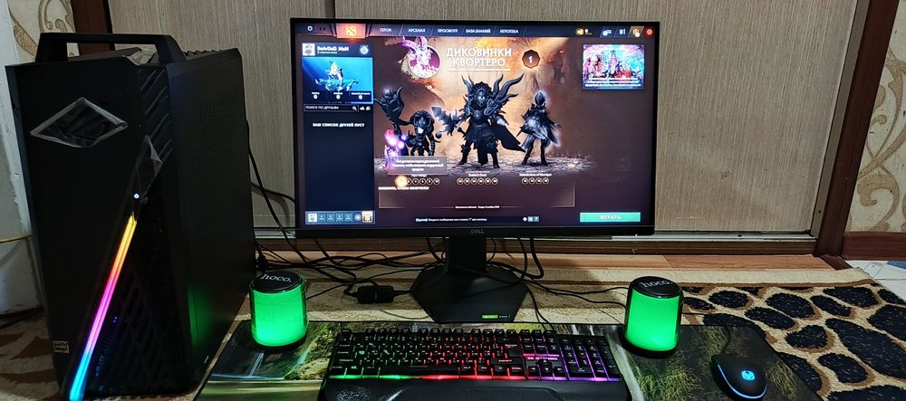 Продам Игровой Пк DDR4 I5 RGB полный комплект