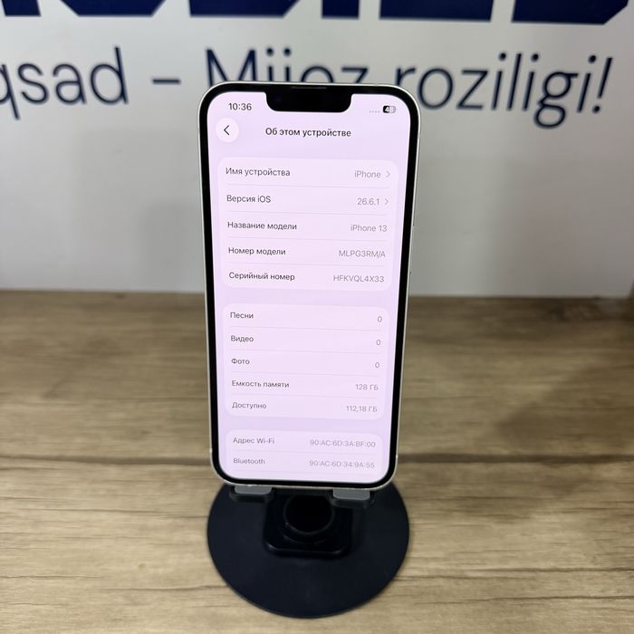 Iphone 13 89% White Nasiya bor