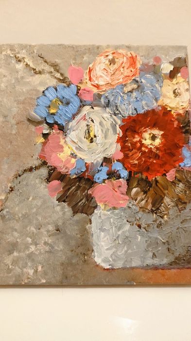 Acrilic pictat pe pânză, 25x30cm