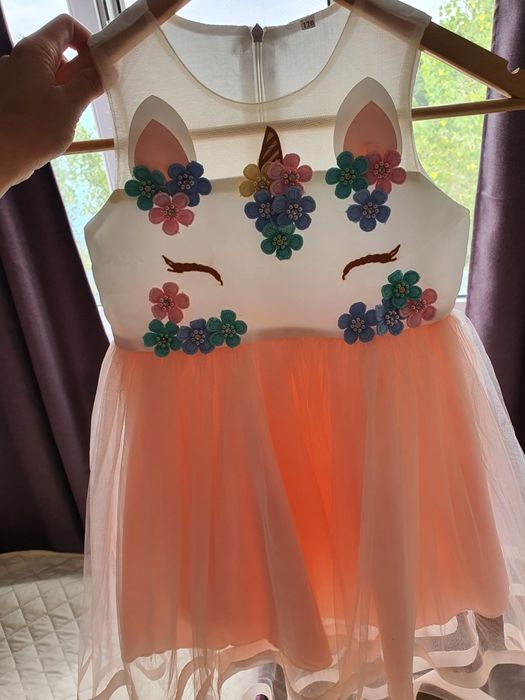 Rochie fete 4-6 ani elegantă