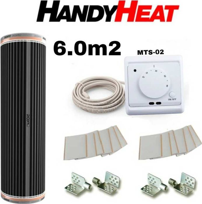 Инфракрасный плёночный теплый пол + терморегулятор в ПОДАРОК. Звоните!